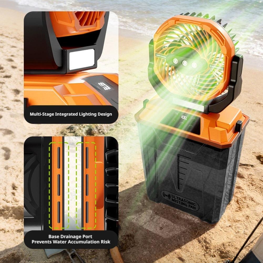 New Outdoor Misting Fan Campin - огляд і ціна Outdoor Camping Fan