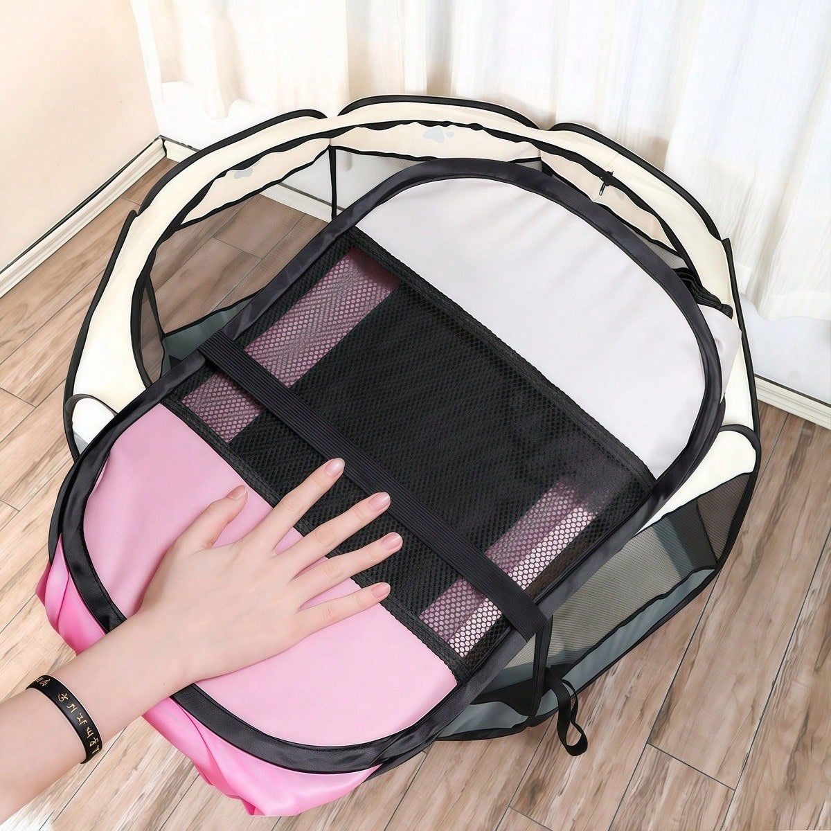 Foldable Octagonal Pet Playpen - огляд і ціна Outdoor Camping Dog Fence