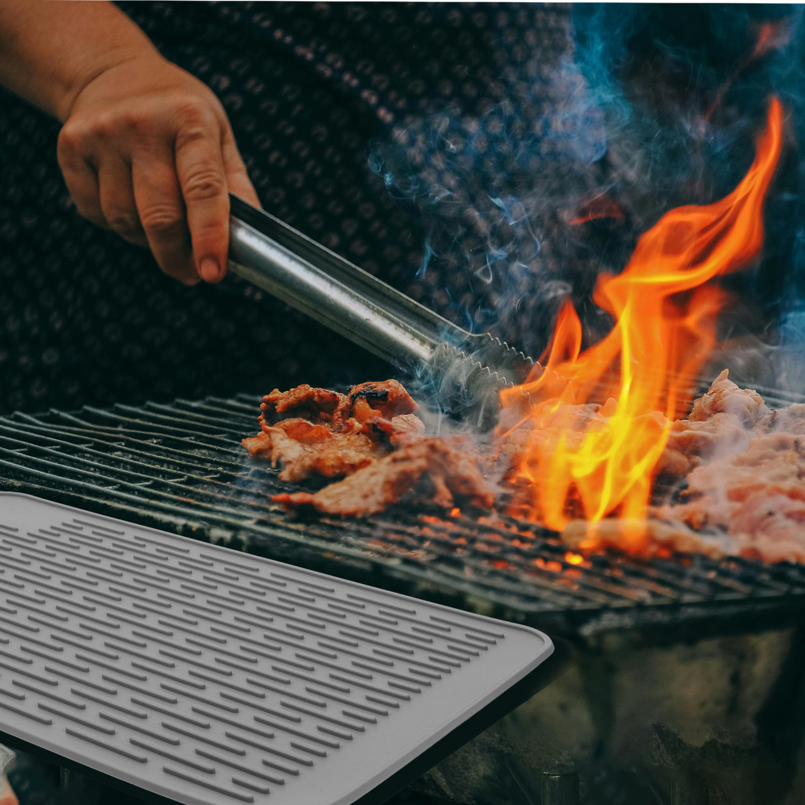1pc Silicone Grill Mat Multipu - огляд і ціна Outdoor Gas Stove