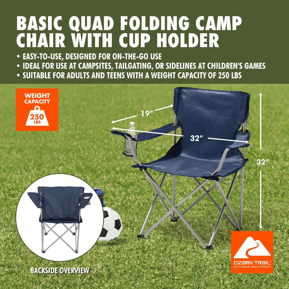 Portable Folding Camping Chair - огляд і ціна Camping Quad