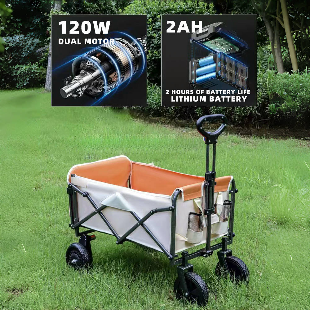 Electric Camping Wagon Cart Fo - огляд і ціна Outdoor Camping Wagon