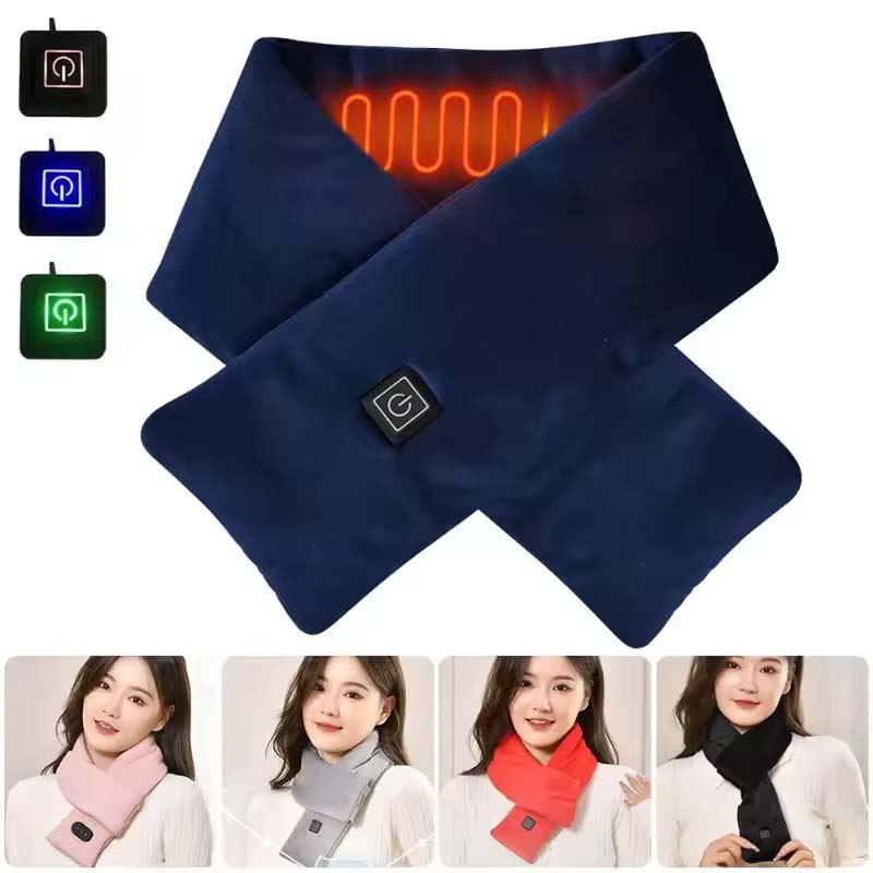 USB Women Men Heating Scarf Te - огляд і ціна Outdoor Camping In Winter