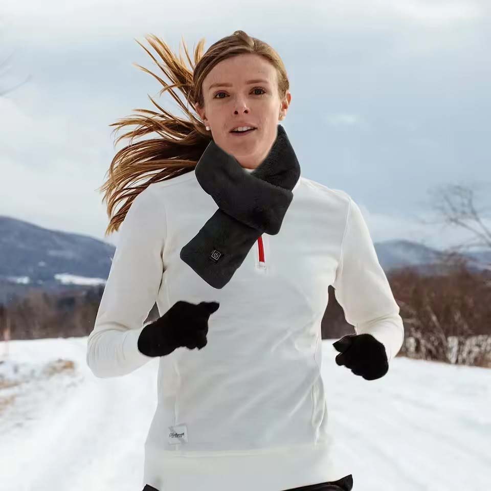 USB Women Men Heating Scarf Te - огляд і ціна Outdoor Camping In Winter