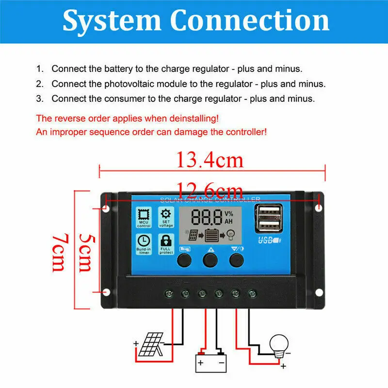 50W Solar Panel Kit Mono Cryst - огляд і ціна Outdoor Camping Van