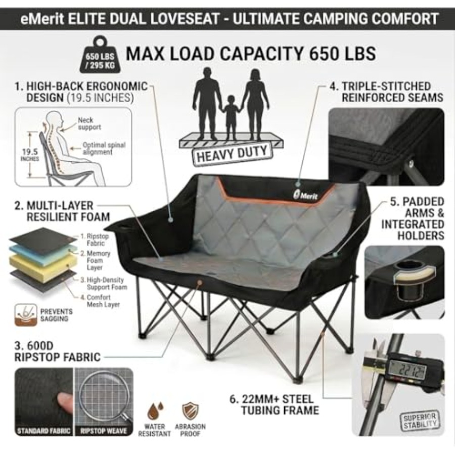 Oversized Fully Padded Camping - огляд і ціна Camping Quad