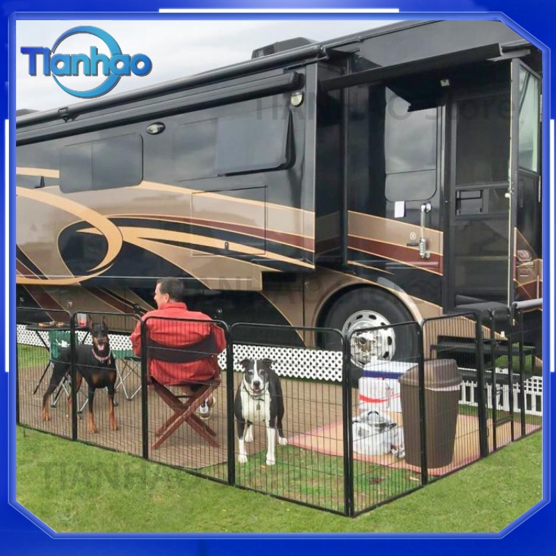 Pet Playpen Fence for Dogs Ind - огляд і ціна Outdoor Camping Dog Fence