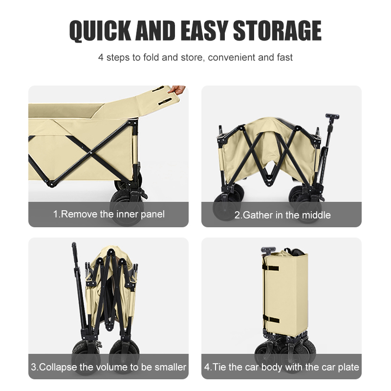 Outdoor Collapsible Camping Ca - огляд і ціна Outdoor Camping Wagon