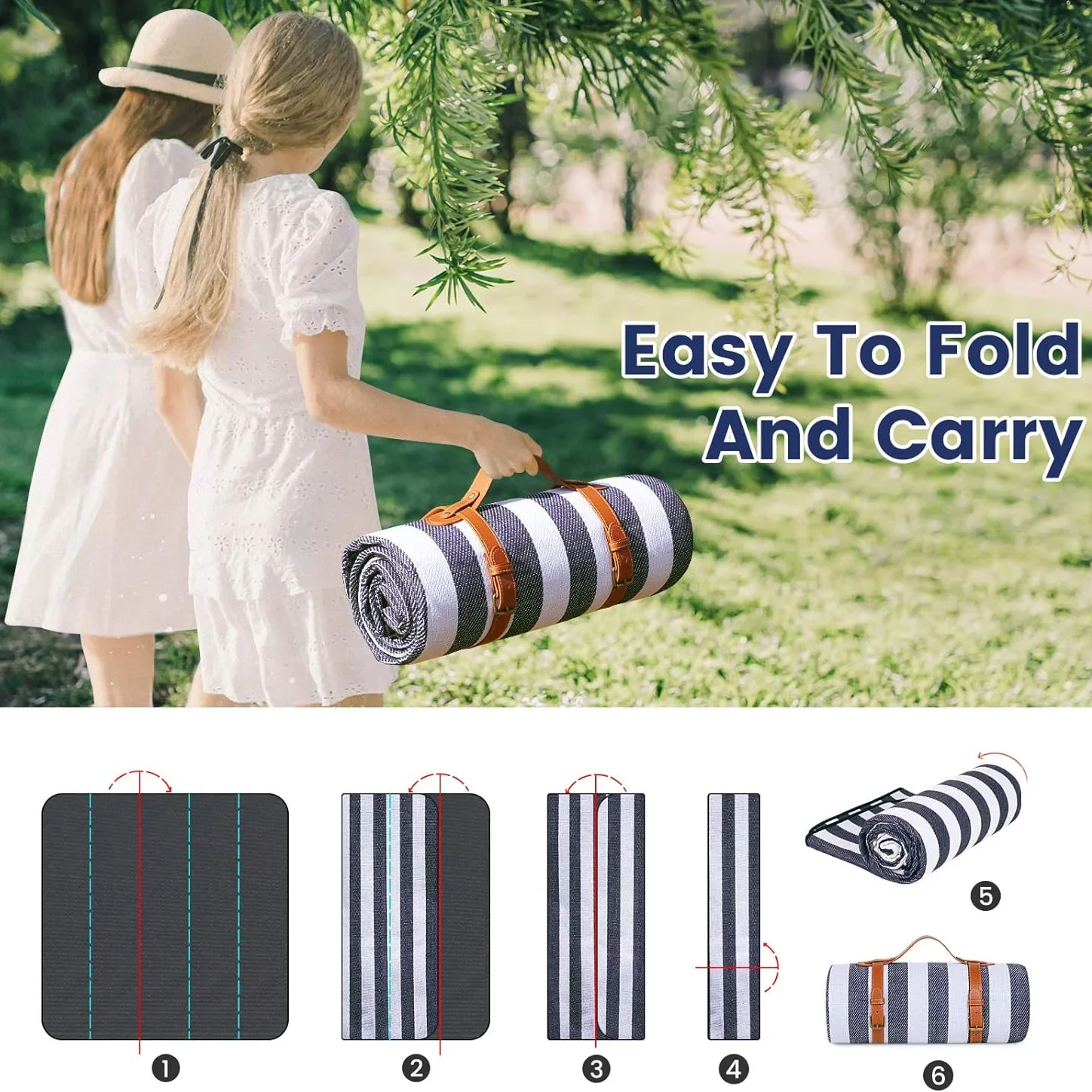 Blanket Extra Large,Waterproof - огляд і ціна Outdoor Camping Mats Large