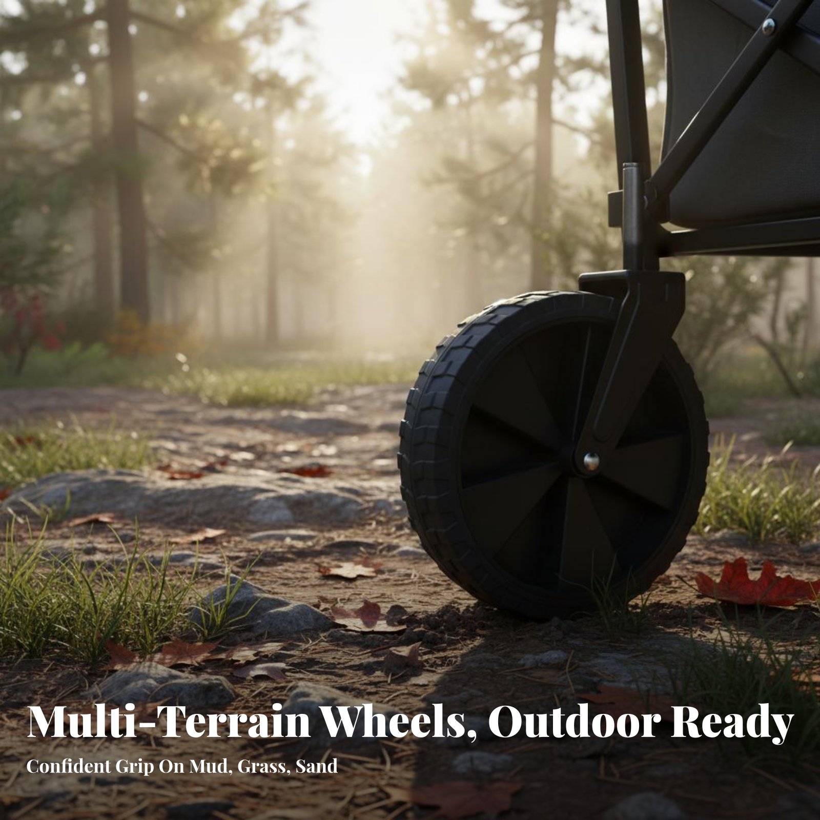 Camping Cart Wheel Multi-Terra - огляд і ціна Outdoor Camping Wagon
