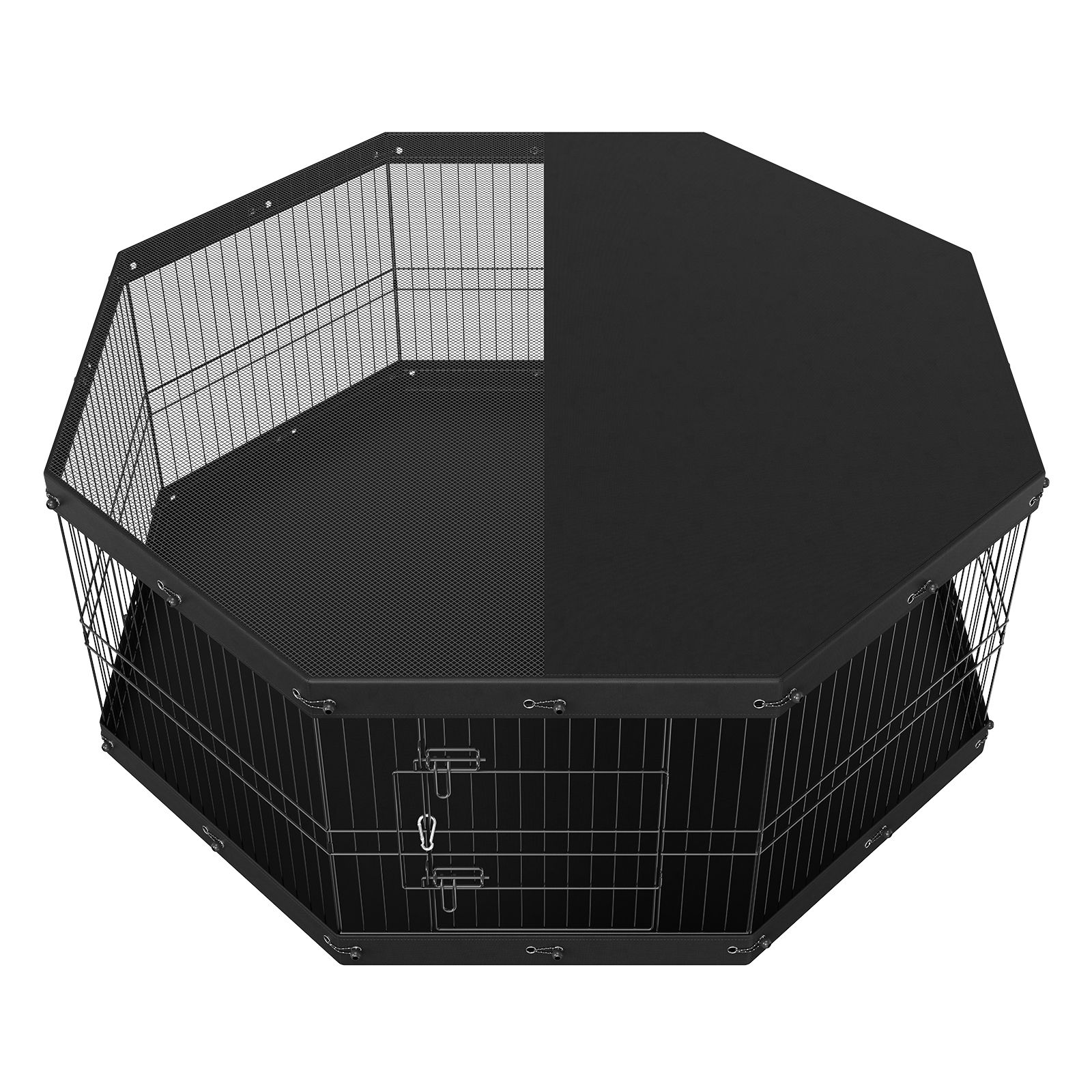 Dog Playpen, 8 Panels Foldable - огляд і ціна Outdoor Camping Dog Fence