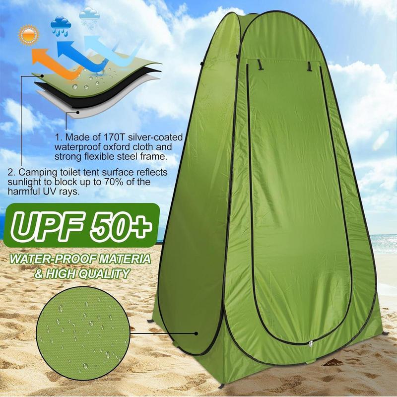 Portable Outdoor Camping Tent  - огляд і ціна Outdoor Camping Toilet Tent