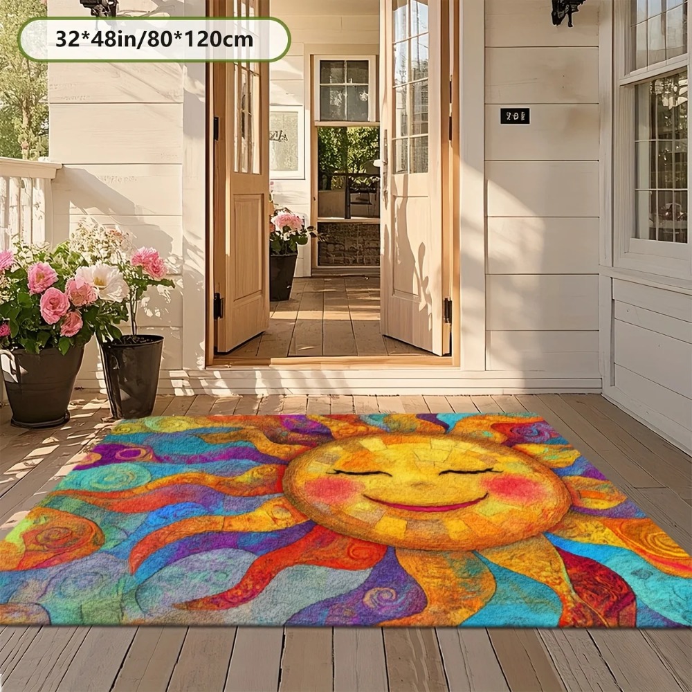 Multicolor Large Area Rug 2D F - огляд і ціна Outdoor Camping Mats Large