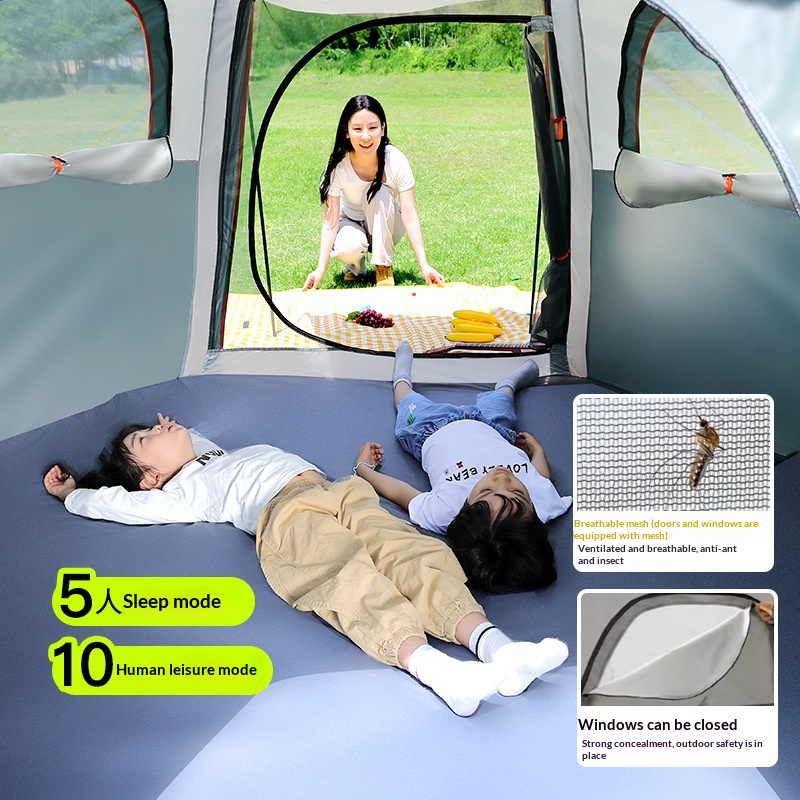 Automatic Thickened Outdoor Ca - огляд і ціна Outdoor Camping Automatic Quick Opening Tent