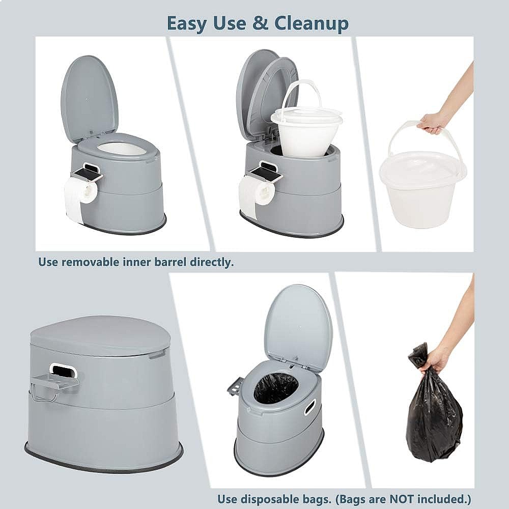 VINGLI Portable Toilet Indoor  - огляд і ціна Outdoor Camping Toilet