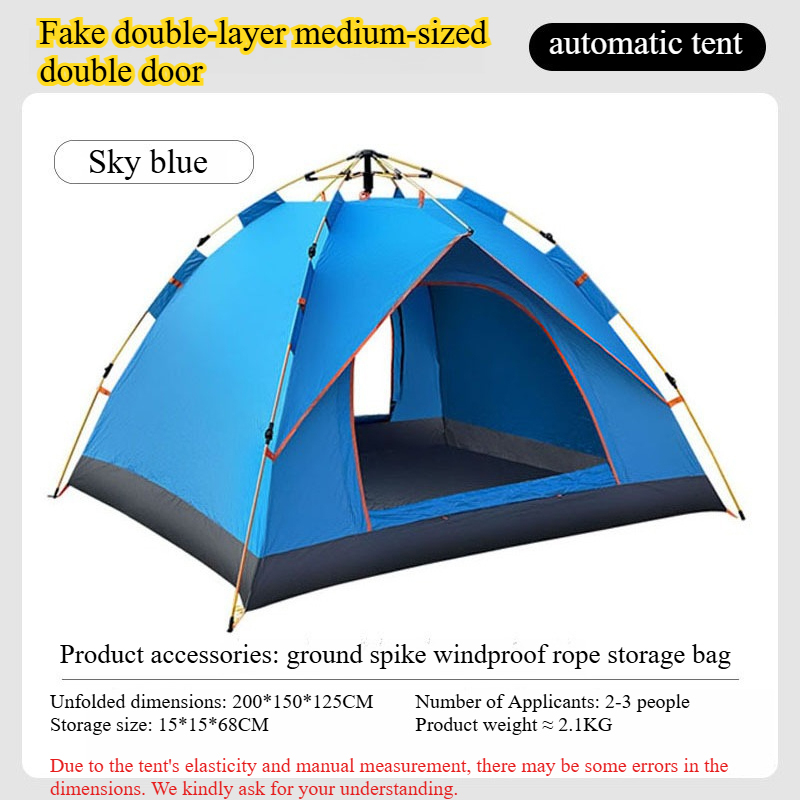 Automatic Pop Up Camping Tent, - огляд і ціна Outdoor Camping Automatic Quick Opening Tent