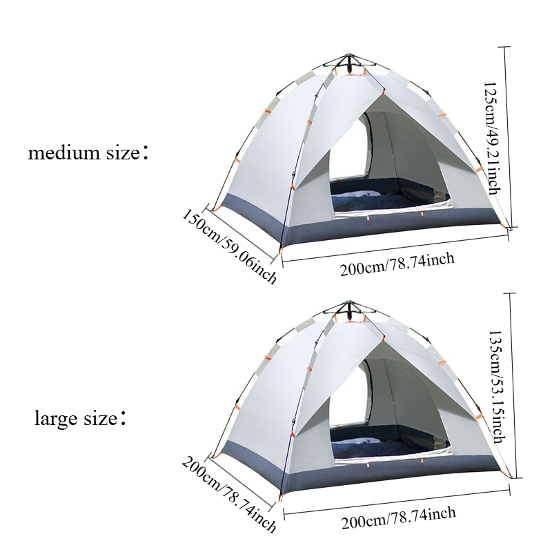 Automatic Pop Up Camping Tent, - огляд і ціна Outdoor Camping Automatic Quick Opening Tent