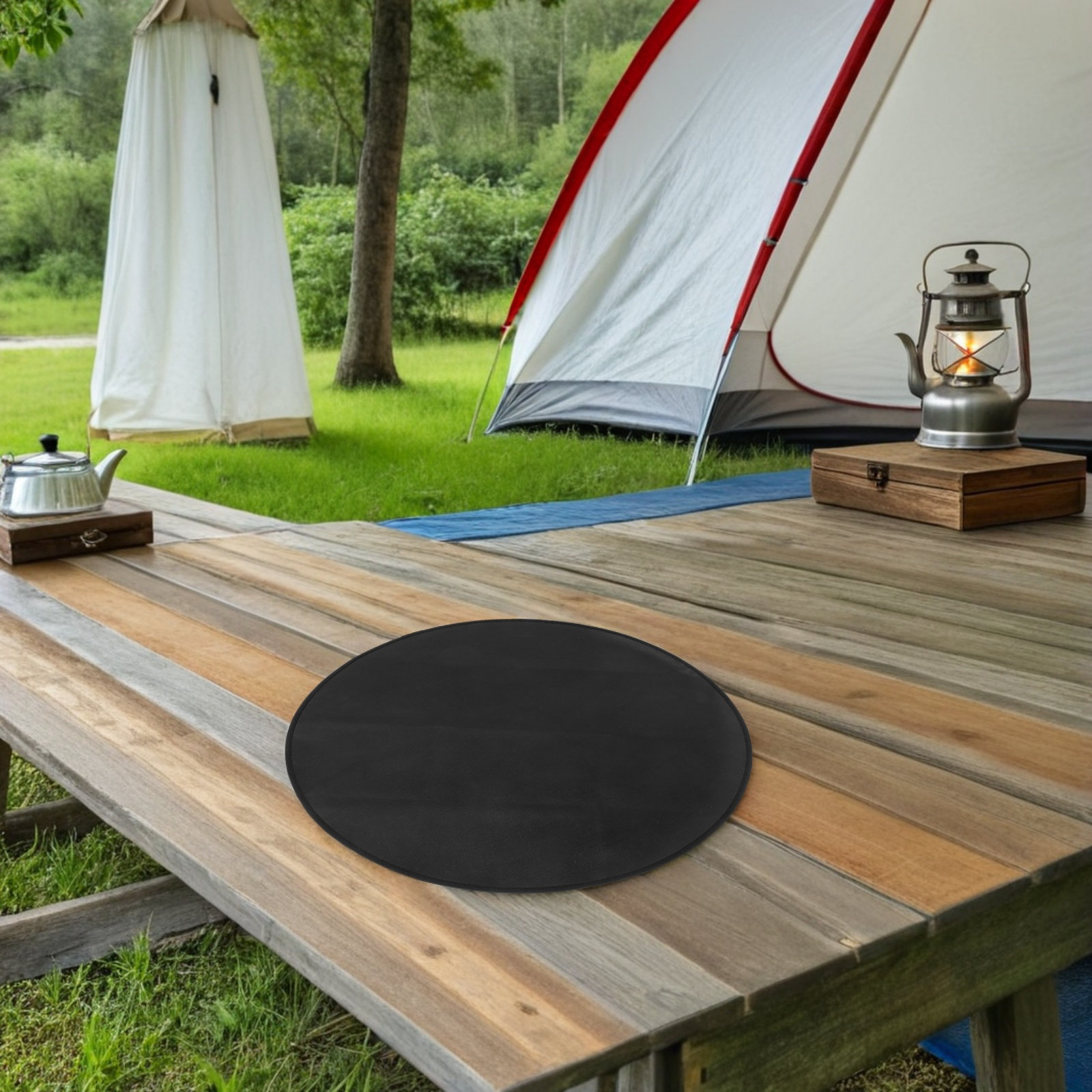 24 Inch Round Heat Resistant F - огляд і ціна Outdoor Gas Stove