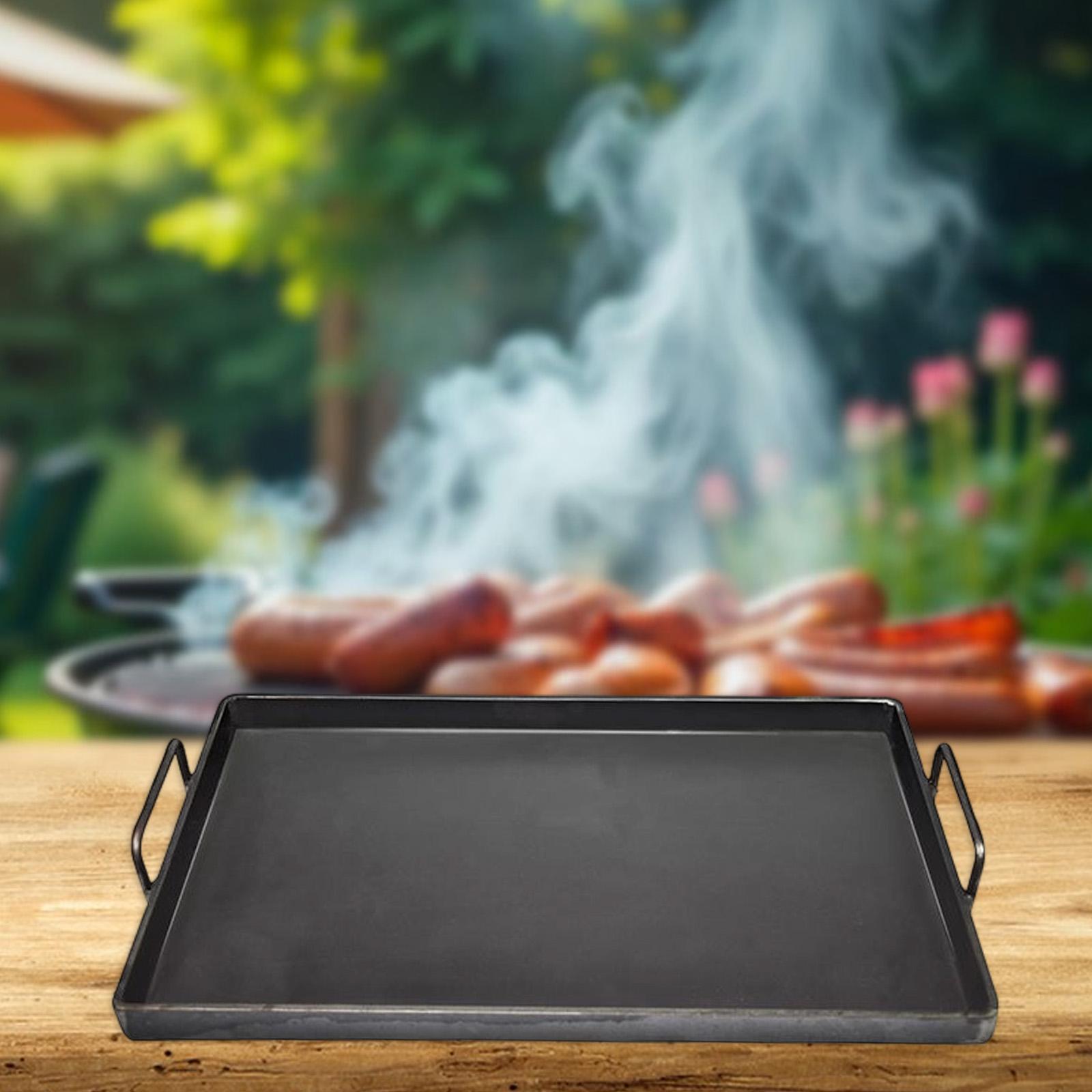 1 Pc Cast Iron Cooking Griddle - огляд і ціна Outdoor Camping Griddle