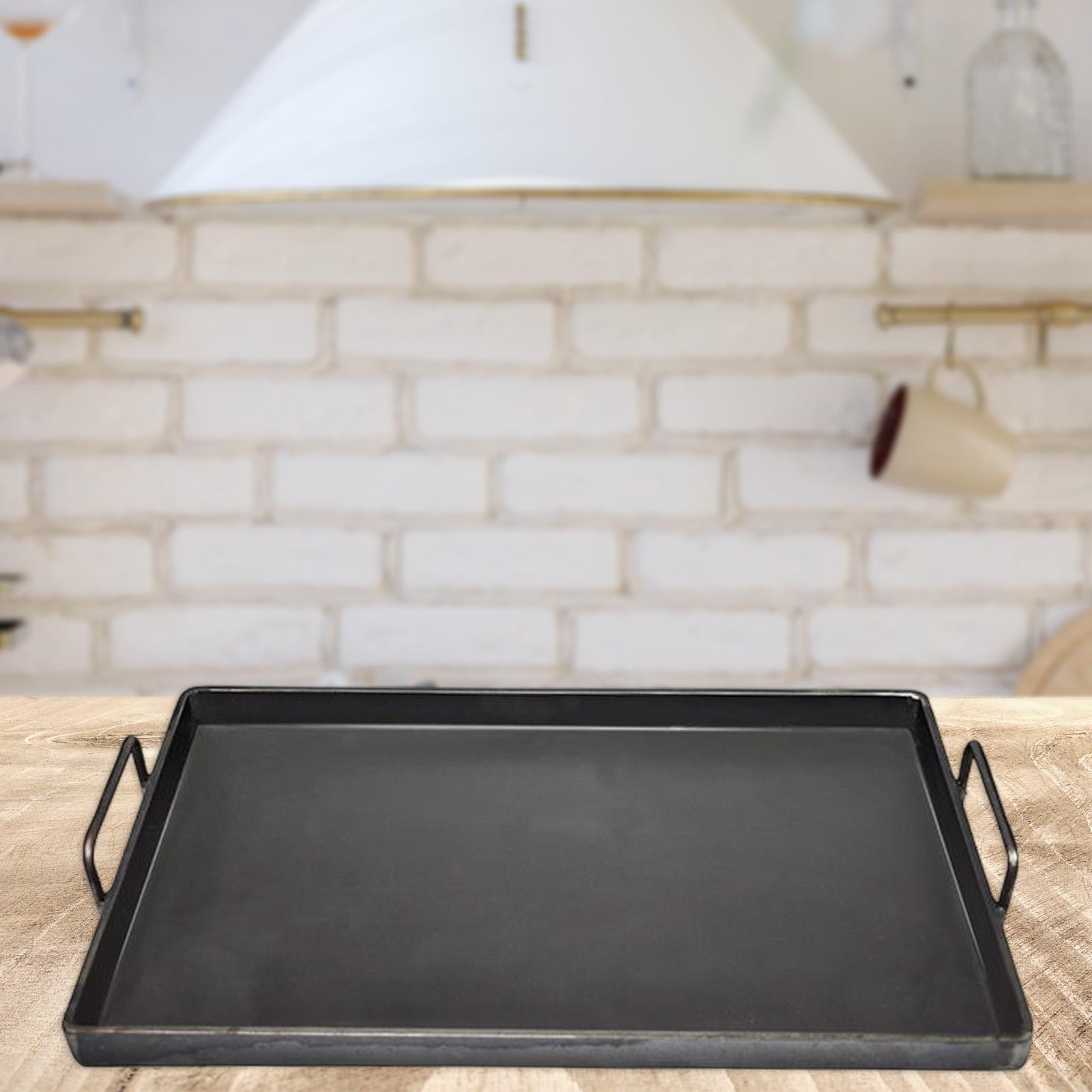 1 Pc Cast Iron Cooking Griddle - огляд і ціна Outdoor Camping Griddle
