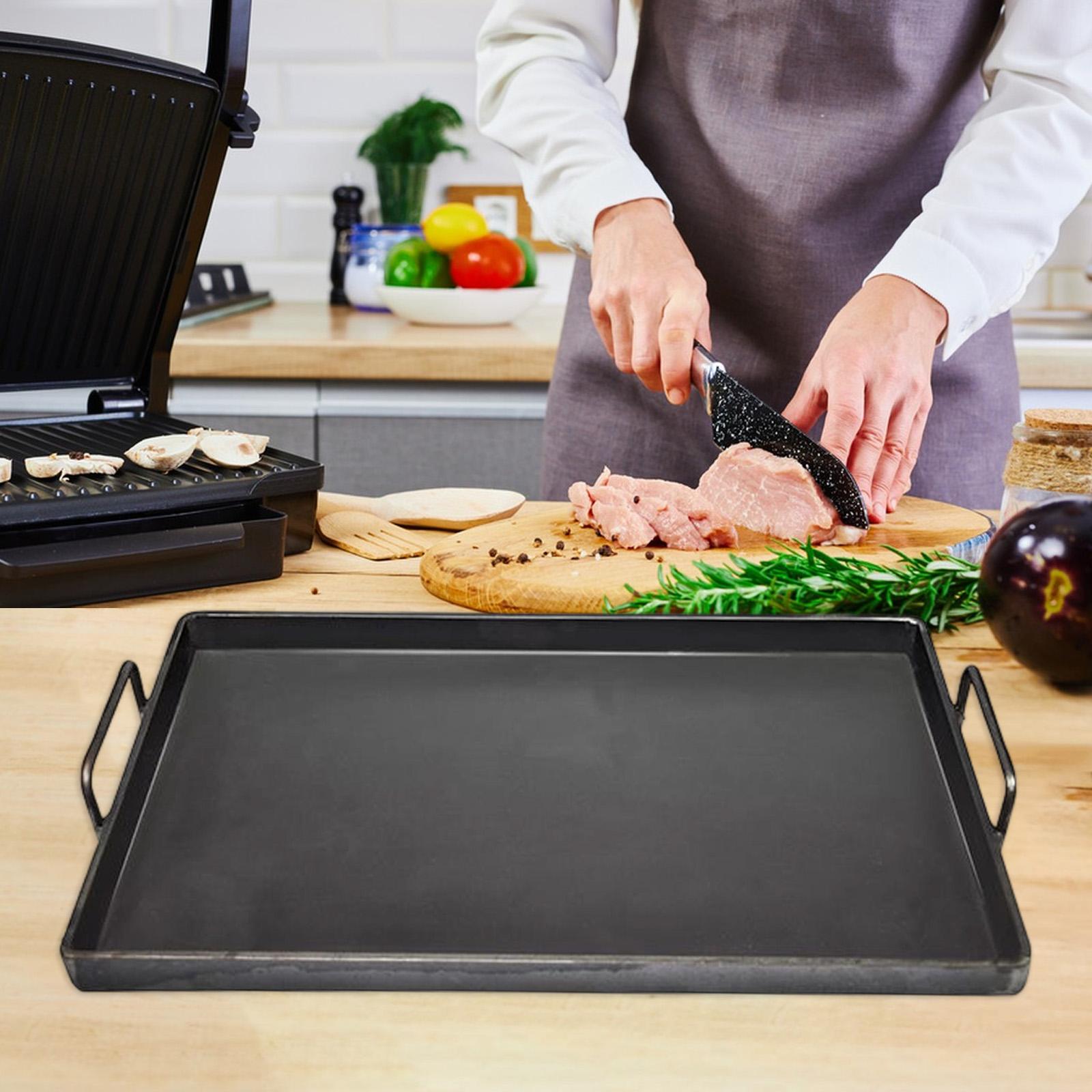 1 Pc Cast Iron Cooking Griddle - огляд і ціна Outdoor Camping Griddle