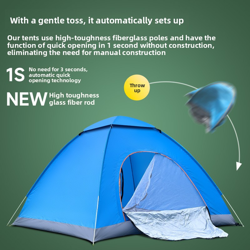 Tent Outdoor Camping Double Qu - огляд і ціна Camping Quad