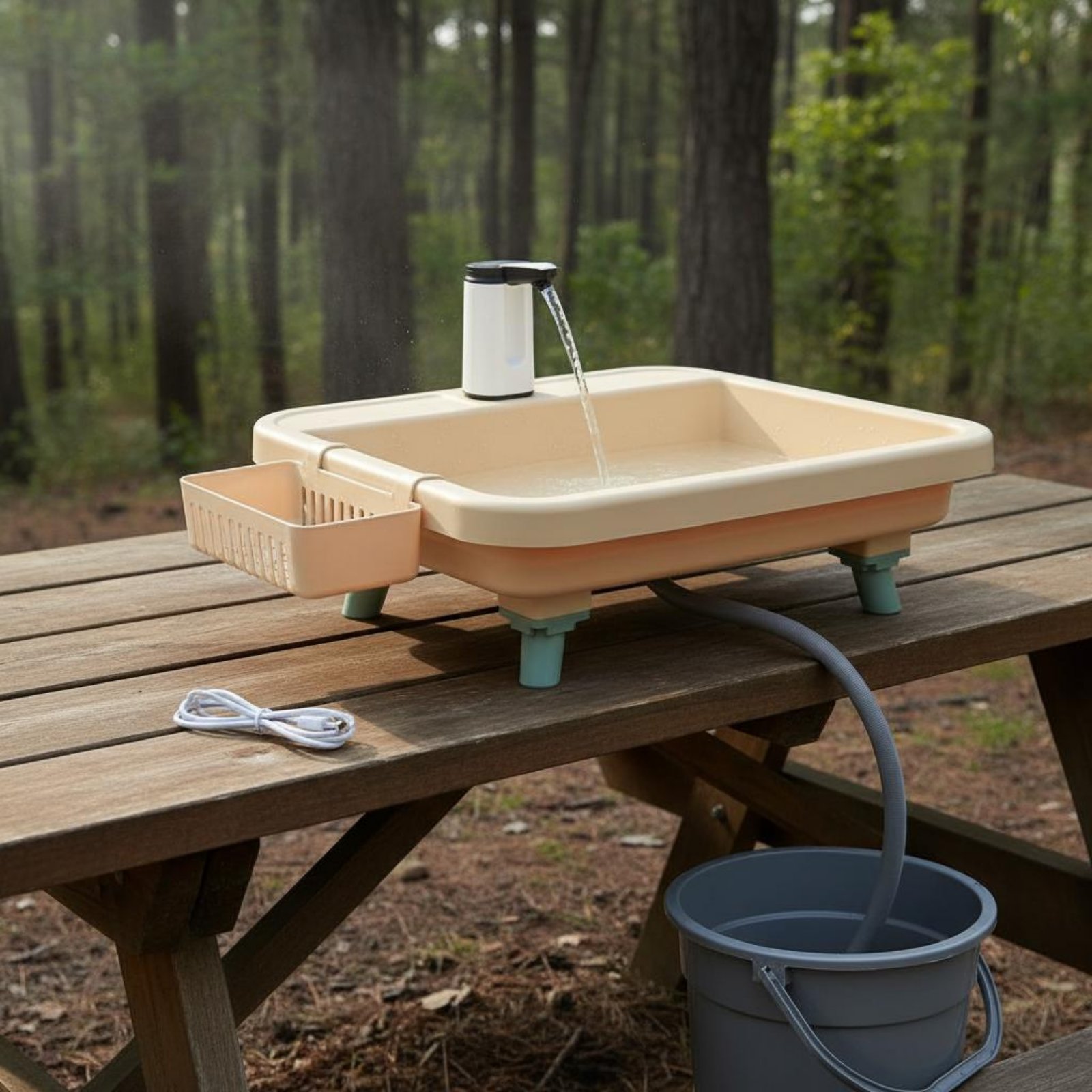 Portable Hand Washing Station  - огляд і ціна Outdoor Camping