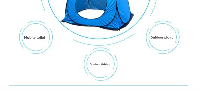 Bathing tent changing tent mob - огляд і ціна Outdoor Camping Toilet Tent