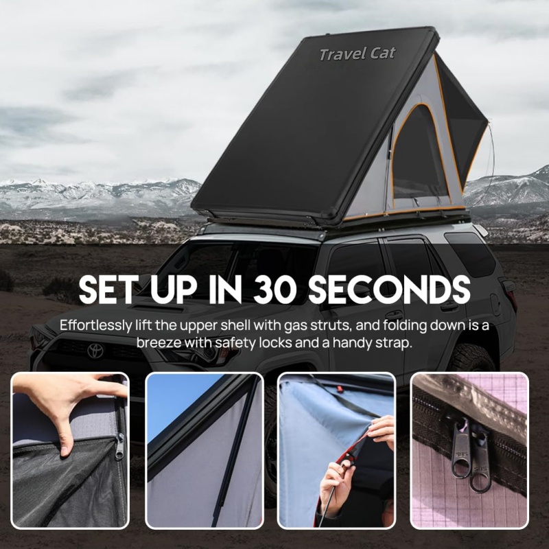 Roof Top Tent for Outdoor Camp - огляд і ціна Outdoor Camping Automatic Quick Opening Tent