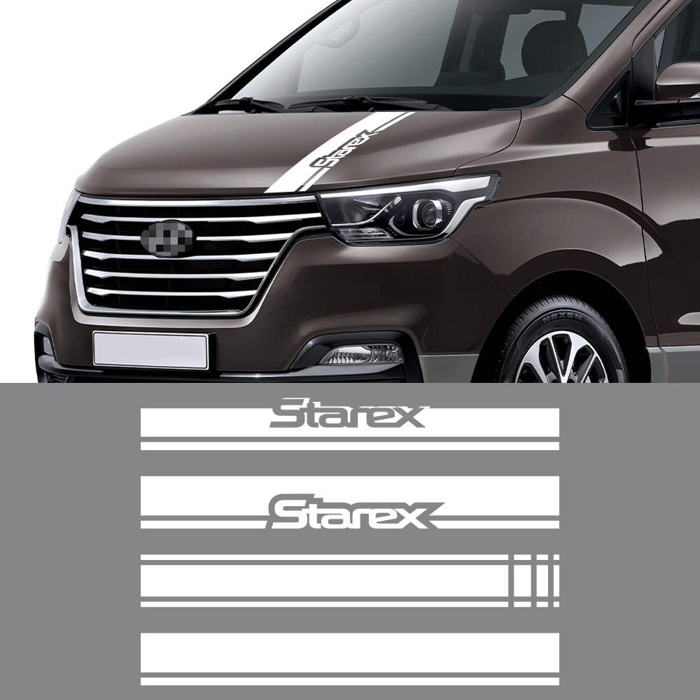 Van Hood Stickers For Hyundai  - огляд і ціна Outdoor Camping Logo