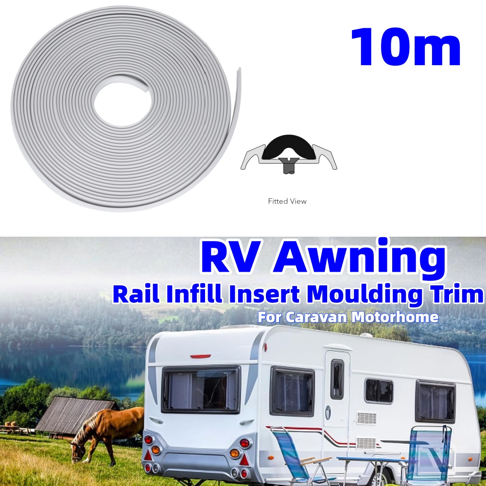 10m RV Awning Rail Infill Inse - огляд і ціна Outdoor Camping Van