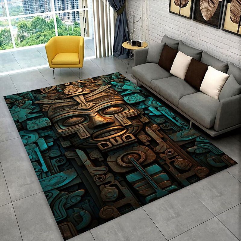 Mayan Mask Aztec Totem Large A - огляд і ціна Outdoor Camping Mats Large