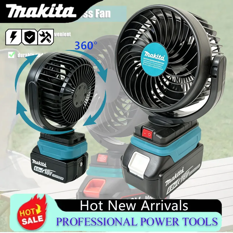 Makita Cordless Wireless Recha - огляд і ціна Outdoor Camping Fan