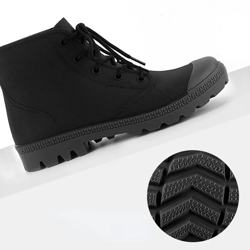 Winter Men Rain Boots Lace-up  - огляд і ціна Outdoor Camping In Winter