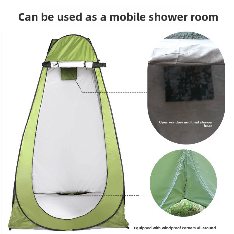 Auto Pop Up Single Layer Priva - огляд і ціна Outdoor Camping Toilet Tent
