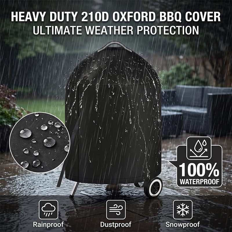 Black round Outdoor Grill Cove - огляд і ціна Outdoor Gas Stove